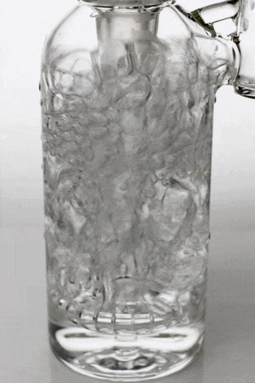 9" genie beanpole shower head bubbler Glass Bong ONE