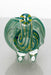 Small elephant glass hand pipe- - One Wholesale