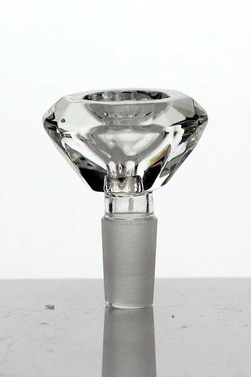 Crystal wide shape Glass bowl Bowl · Popper ONE Clear 14 mm Female Joint