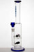 18 inches Mini shower head and inline diffused water  bong-Blue - One Wholesale