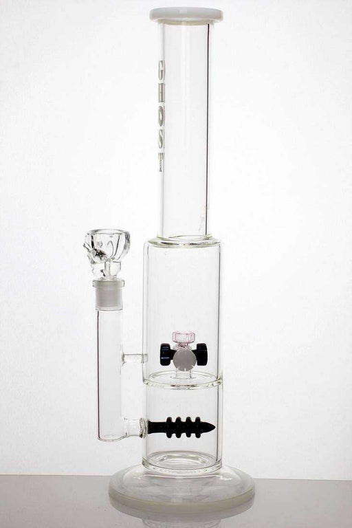 18 inches Mini shower head and inline diffused water bong Glass Bong ONE