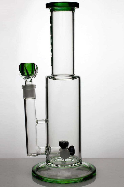 14 inches ghost glass mini shower head diffused water bong Glass Bong ONE