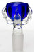 Talon shape glass bowl-Blue - One Wholesale