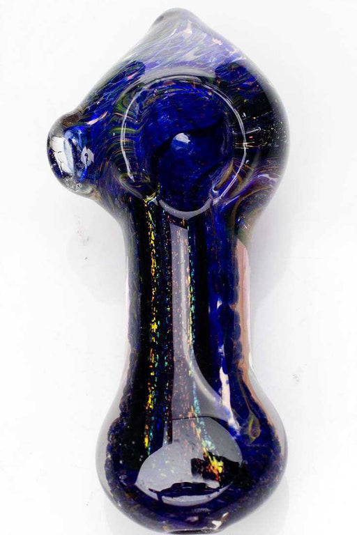 Heavy dichronic PT431 Glass Spoon Pipe Glass Pipe ONE