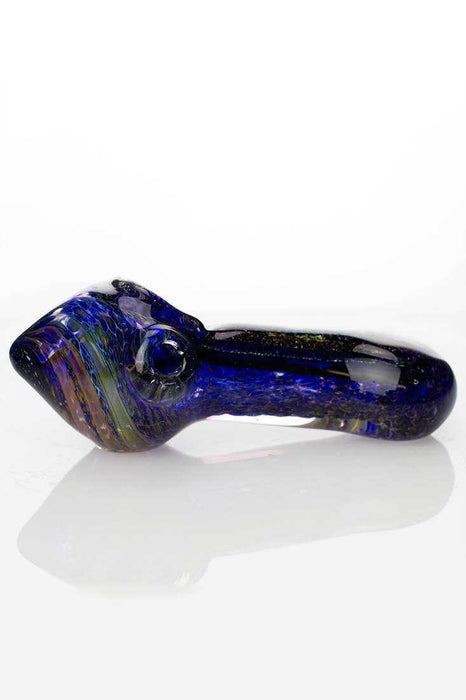 Heavy dichronic PT431 Glass Spoon Pipe- - One Wholesale