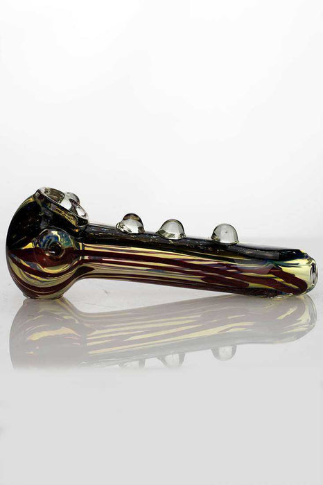 Heavy dichronic ISP454 Glass Spoon Pipe- - One Wholesale