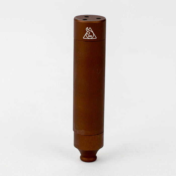 Squadafum Metal Pipe Heat Cooler Metal Hand Pipe Squadafum Canada Brown