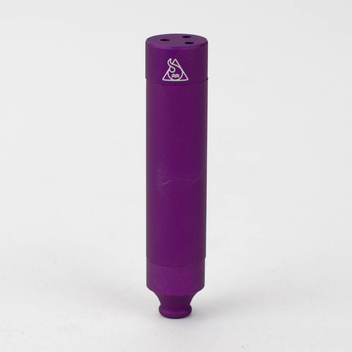 Squadafum Metal Pipe Heat Cooler Metal Hand Pipe Squadafum Canada Purple