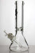 12" heavy glass beaker water bong-Clear - One Wholesale