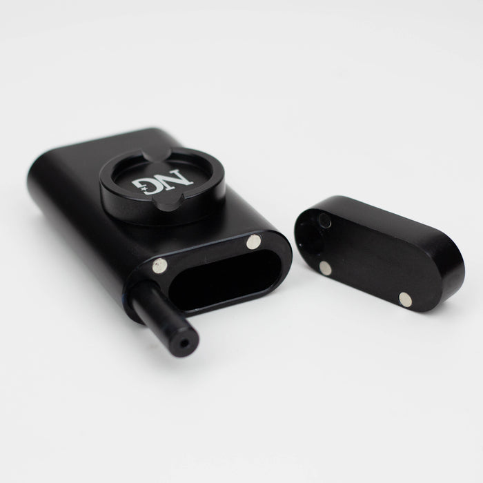 NG - Metal Dugout with Grinder [JC8042] Dugout High-End Brands Glass