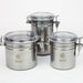 NG - Stainless Metal Canister Stash Box High-End Brands Glass
