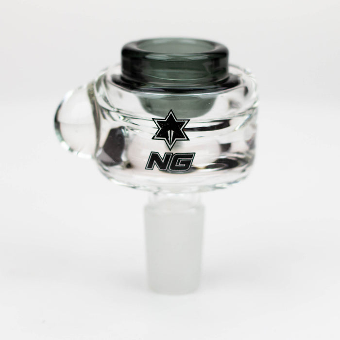 NG - High-End Thick Bowl [N8013] Bowl · Popper High-End Brands Glass Black