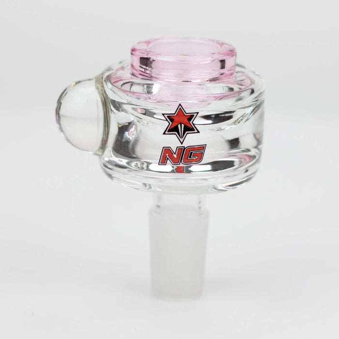 NG - High-End Thick Bowl [N8013] Bowl · Popper High-End Brands Glass Pink