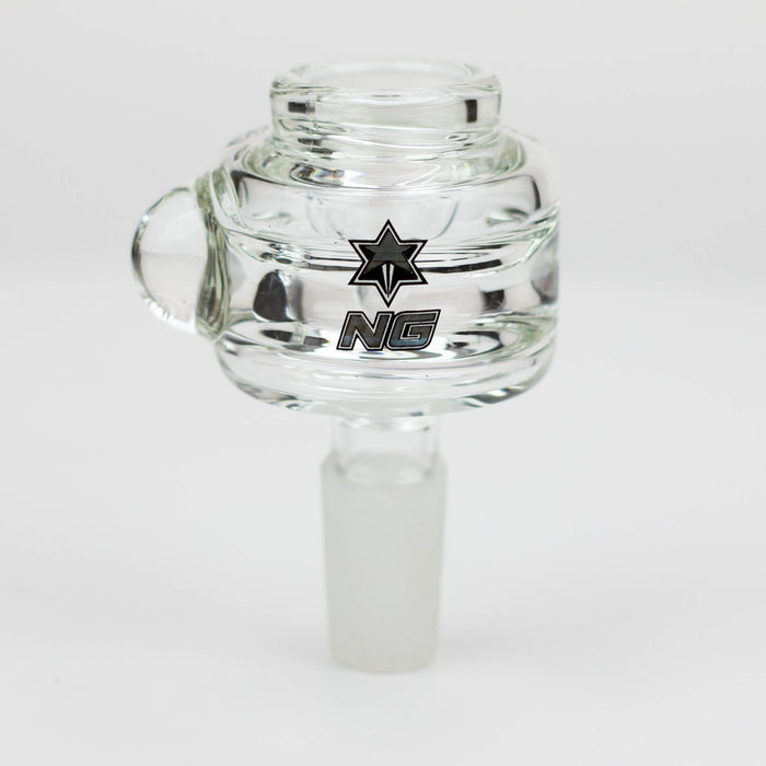 NG - High-End Thick Bowl [N8013] Bowl · Popper High-End Brands Glass Clear