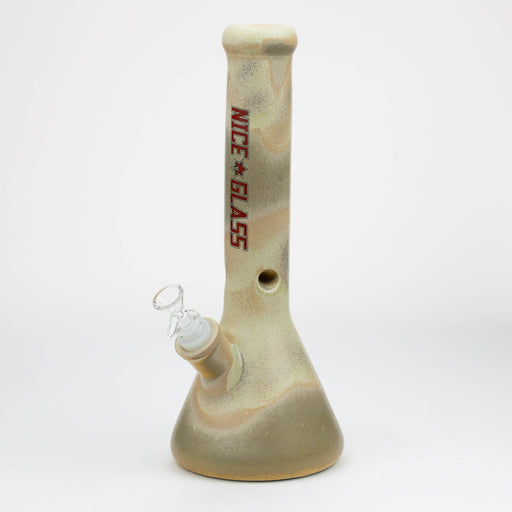 NG-13 inch Ceramic Bong [XS130 series] Bongs High-End Brands Glass Stonework Green