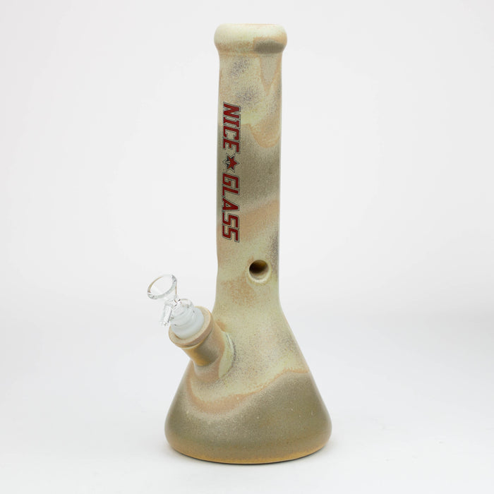 NG-13 inch Ceramic Bong [XS130 series] Bongs High-End Brands Glass Stonework Green