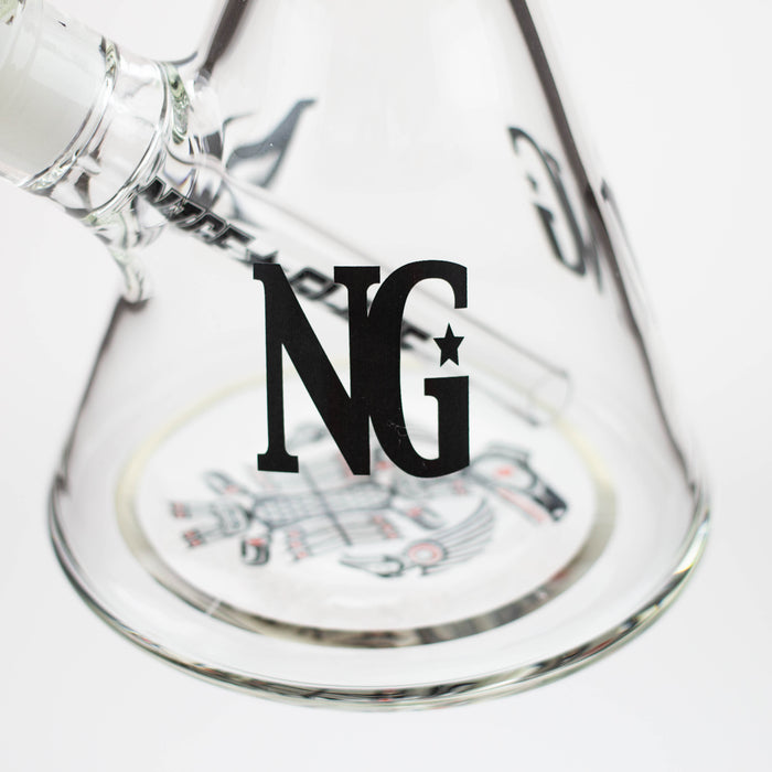 NG-18 inch 7mm Aboriginal Totem Beaker [YN1098] Glass Bong High-End Brands Glass