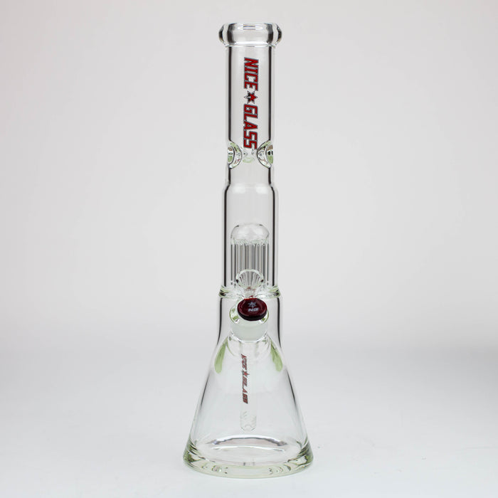 NG-16 inch 8-Arm Tree Perc Bell Beaker [S382] Glass Bong High-End Brands Glass