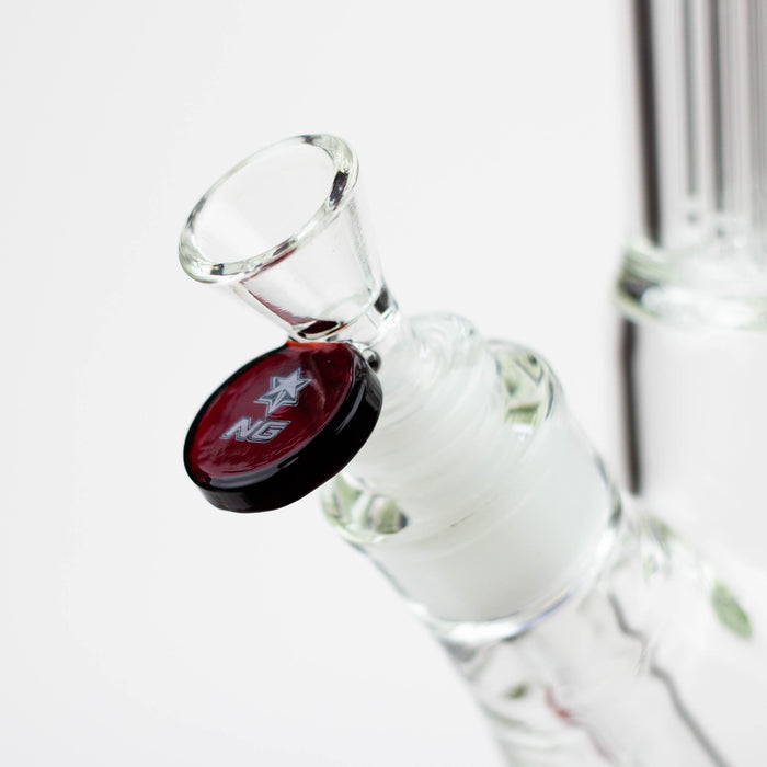 NG-16 inch 8-Arm Tree Perc Bell Beaker [S382] Glass Bong High-End Brands Glass