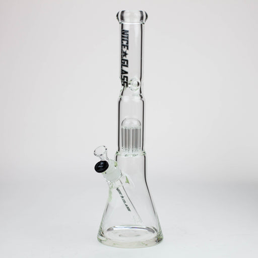 NG-16 inch 8-Arm Tree Perc Bell Beaker [S382] Bongs High-End Brands Glass Black