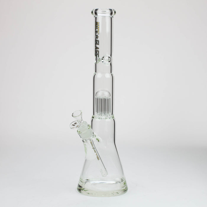 NG-16 inch 8-Arm Tree Perc Bell Beaker [S382] Glass Bong High-End Brands Glass Gold