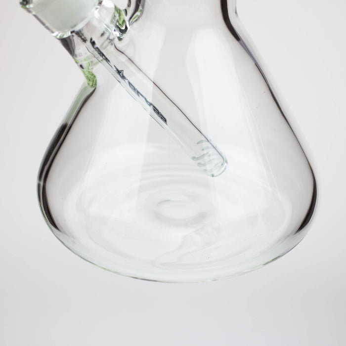 NG-18 inch Tall Flat Mouth Elbow Beaker [S303A] Glass Bong High-End Brands Glass