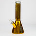 NG-13 inch Metallic Wrap Beaker [S347] Glass Bong High-End Brands Glass Gold