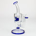 NG-8.5 inch Double Chamber Bubbler [XY574] Glass Bong High-End Brands Glass Blue