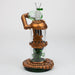 NG-9 inch Copper Plated Gas Mask Bubbler [N8034] Glass Bong High-End Brands Glass