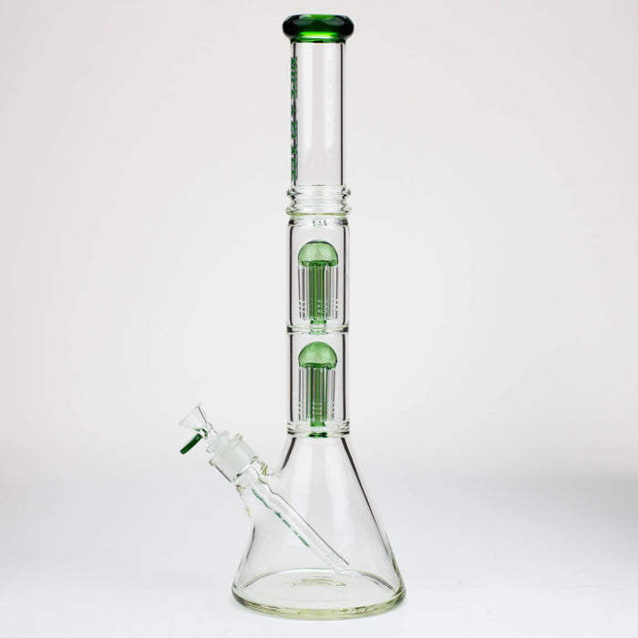 NG-19 inch Double 6-Arm Tree Beaker [S381] Glass Bong High-End Brands Glass