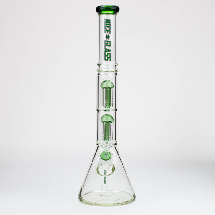 NG-19 inch Double 6-Arm Tree Beaker [S381] Glass Bong High-End Brands Glass
