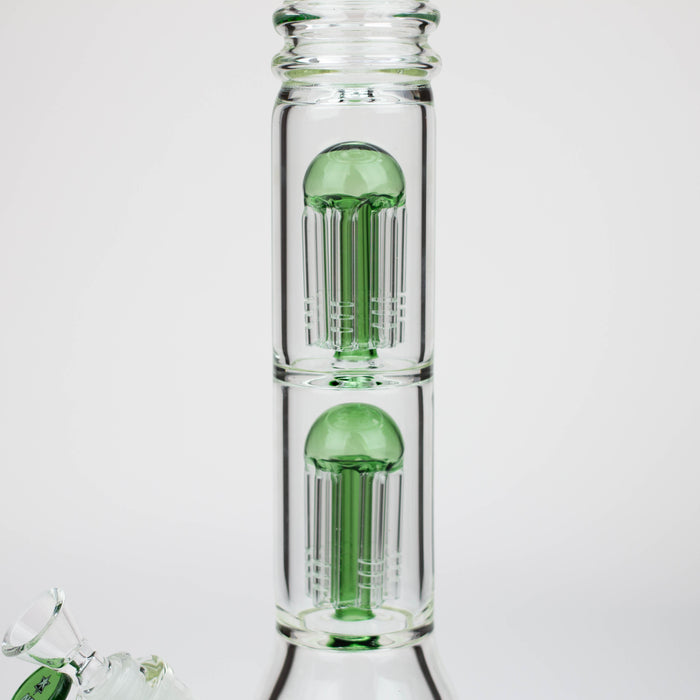NG-19 inch Double 6-Arm Tree Beaker [S381] Glass Bong High-End Brands Glass