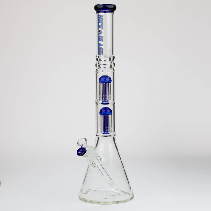NG-19 inch Double 6-Arm Tree Beaker [S381] Glass Bong High-End Brands Glass Blue