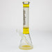 Blueberry-12 inch Mandala Base Sandblasted Beaker [ST014] Glass Bong High-End Brands Glass Yellow