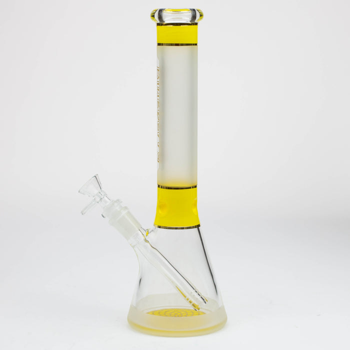 Blueberry-12 inch Mandala Base Sandblasted Beaker [ST014] Glass Bong High-End Brands Glass