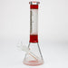 Blueberry-12 inch Mandala Base Sandblasted Beaker [ST014] Glass Bong High-End Brands Glass Red