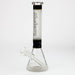 Blueberry-12 inch Mandala Base Sandblasted Beaker [ST014] Glass Bong High-End Brands Glass Black