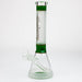 Blueberry-12 inch Mandala Base Sandblasted Beaker [ST014] Glass Bong High-End Brands Glass Green