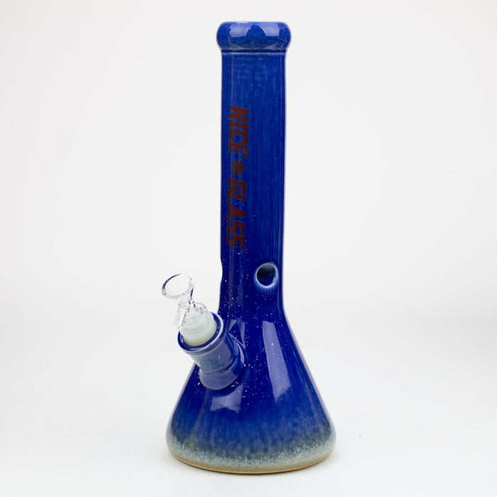 NG-13 inch Ceramic Bong [XS130 series] Bongs High-End Brands Glass Blue