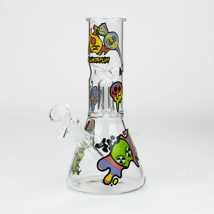 Squadafum Glass Ice Bong Percolator Stickers Bongs Squadafum Canada Trip