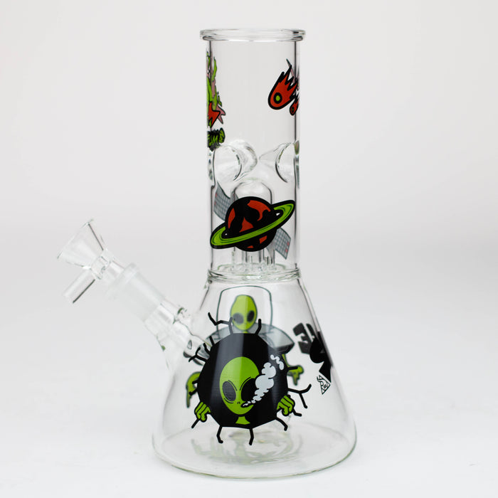 Squadafum Glass Ice Bong Percolator Stickers Bongs Squadafum Canada