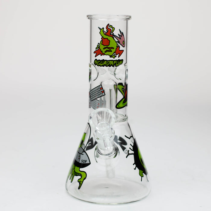Squadafum Glass Ice Bong Percolator Stickers Bongs Squadafum Canada