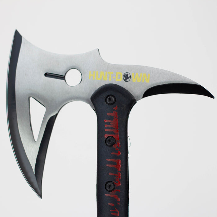 16" Hunt Down Black Hard Plastic Handle Tactical Axe [HD8246] Sword · Machete · Axe Canadian Distributor