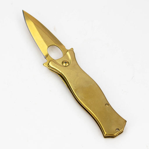 7.5 Inch Golden Ticket Knife [TU-170-SR-TI] Folding Knife Canadian Distributor