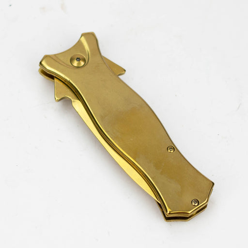 7.5 Inch Golden Ticket Knife [TU-170-SR-TI] Folding Knife Canadian Distributor