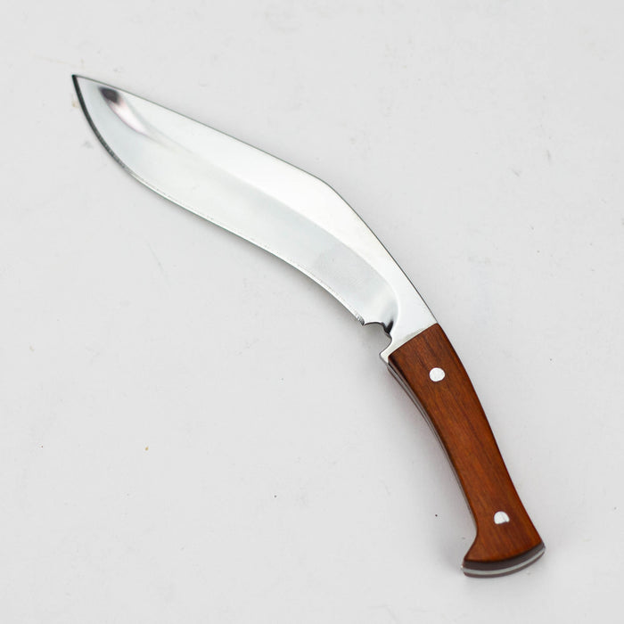 19.5" Full Tang Kukri W/Blade & Mahogany Handle [T22022]