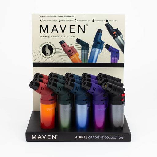 MAVEN ALPHA | Special Collection Display of 15 Lighters ONE