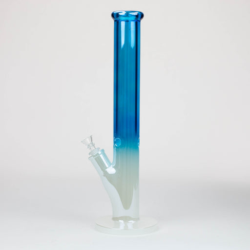 16" Electroplated Gradient Classic tube 9 mm glass bong [WP196] Bongs ONE