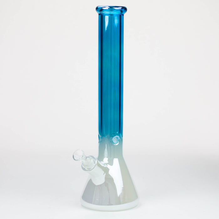16" Electroplated Gradient Classic beaker 9 mm glass bong [WP187] Glass Bong ONE