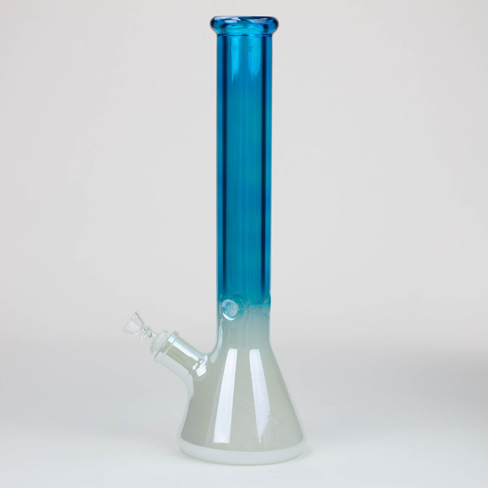 16" Electroplated Gradient Classic beaker 9 mm glass bong [WP187] Glass Bong ONE